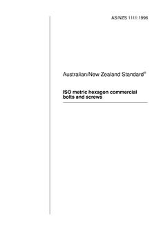 AS/NZS 1111:1996 PDF