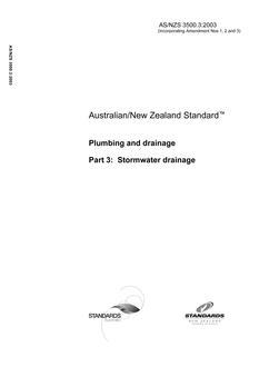 AS/NZS 3500.3:2003 PDF