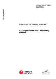 AS/NZS ISO 19116:2005 PDF