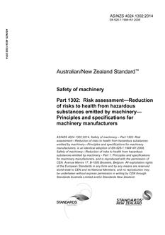 AS/NZS 4024.1302:2014 PDF