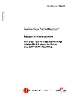 AS/NZS 3200.2.29:2000 PDF