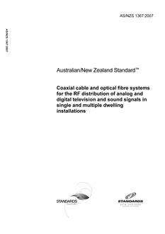 AS/NZS 1367:2007 PDF