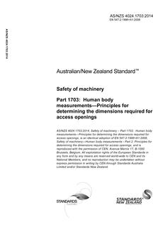 AS/NZS 4024.1703 PDF