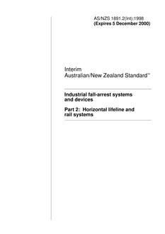 AS/NZS 1891.2(INT):1998 PDF