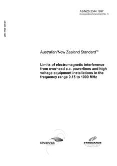 AS/NZS 2344:1997 PDF