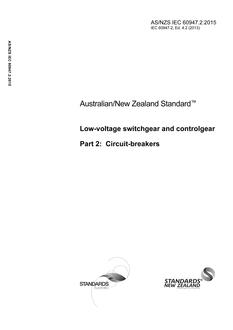 AS/NZS IEC 60947.2 PDF