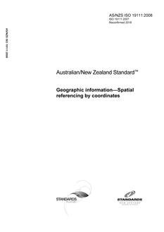 AS/NZS ISO 19111:2008 PDF