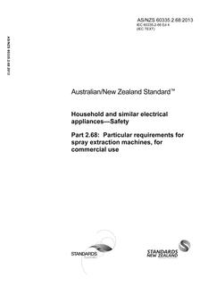 AS/NZS 60335.2.68 PDF