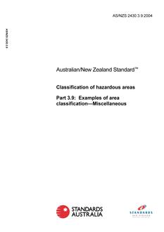 AS/NZS 2430.3.9:2004 PDF