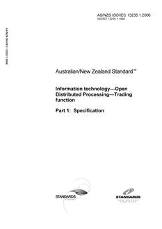 AS/NZS ISO/IEC 13235.1 PDF