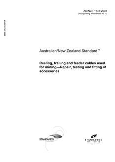 AS/NZS 1747:2003 PDF