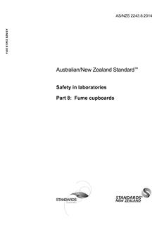 AS/NZS 2243.8 PDF