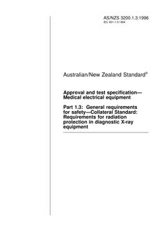 AS/NZS 3200.1.3:1996 PDF