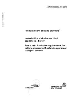 AS/NZS 60335.2.201:2016 PDF