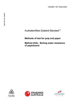 AS/NZS 1301.443S:2005 PDF