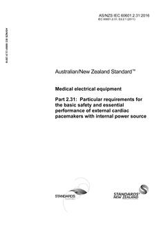 AS/NZS IEC 60601.2.31 PDF