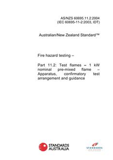 AS/NZS 60695.11.2 PDF