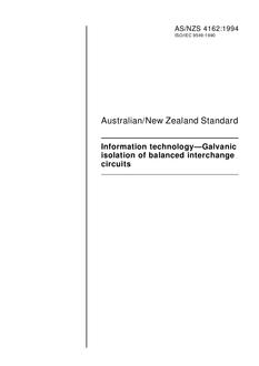 AS/NZS 4162 PDF