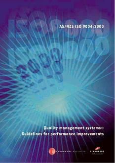 AS/NZS ISO 9004:2000 PDF