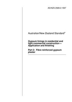 AS/NZS 2589.2:1997 PDF