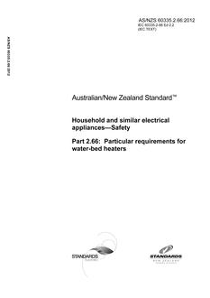 AS/NZS 60335.2.66 PDF