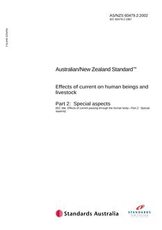 AS/NZS 60479.2 PDF