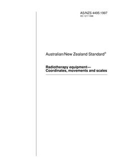 AS/NZS 4495:1997 PDF