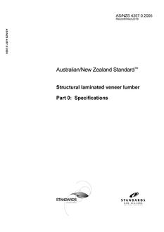 AS/NZS 4357.0:2005 PDF