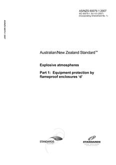 AS/NZS 60079.1:2007 PDF