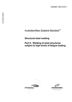 AS/NZS 1554.5:2011 PDF