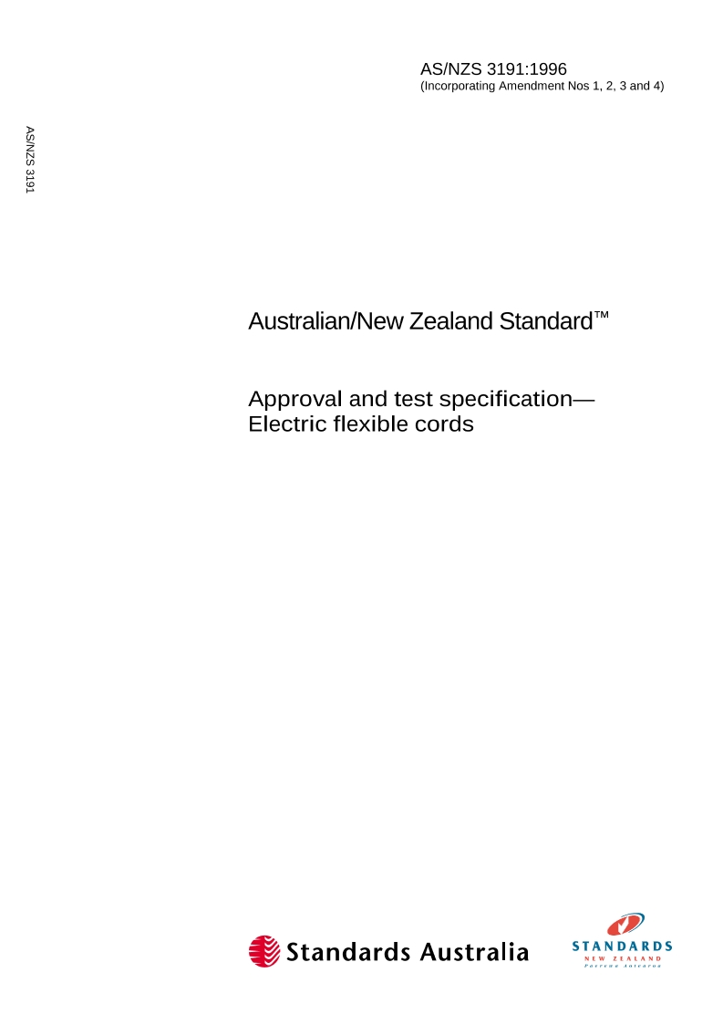 AS/NZS 3191:1996 PDF