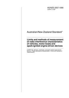 AS/NZS 2557:1999 PDF