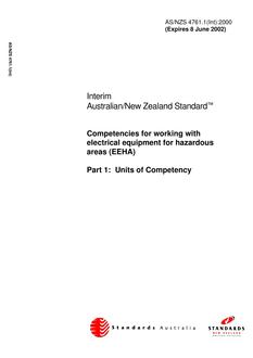 AS/NZS 4761.1(INT):2000 PDF