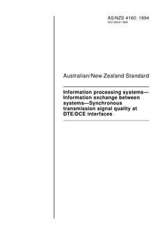 AS/NZS 4160 PDF