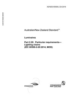 AS/NZS 60598.2.20 PDF