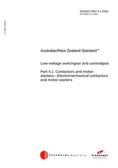 AS/NZS 3947.4.1:2001 PDF