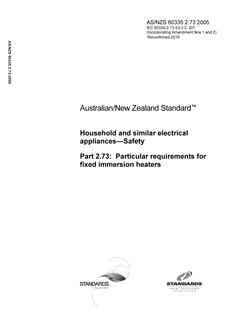 AS/NZS 60335.2.73 PDF