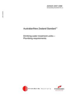 AS/NZS 3497:1998 PDF