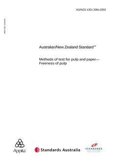 AS/NZS 1301.206S:2002 PDF