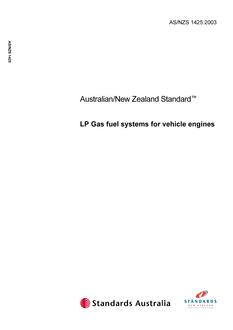 AS/NZS 1425:2003 PDF