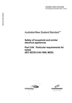 AS/NZS 3350.2.84:2000 PDF