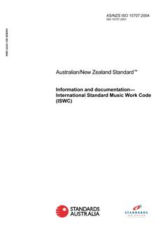 AS/NZS ISO 15707 PDF