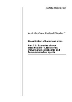 AS/NZS 2430.3.6:1997 PDF