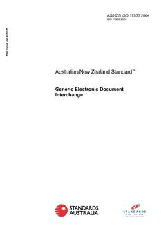 AS/NZS ISO 17933 PDF