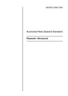 AS/NZS 2269:1994 PDF