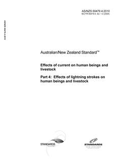 AS/NZS 60479.4:2010 PDF