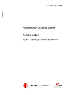 AS/NZS 1892.5:2000 PDF