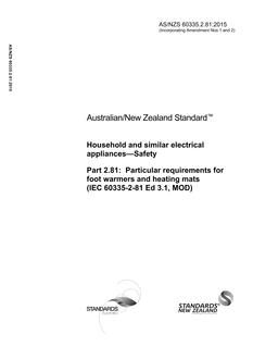 AS/NZS 60335.2.81 PDF