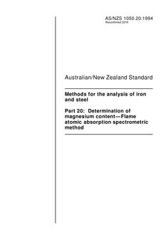 AS/NZS 1050.20 PDF