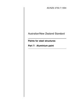 AS/NZS 3750.7:1994 PDF